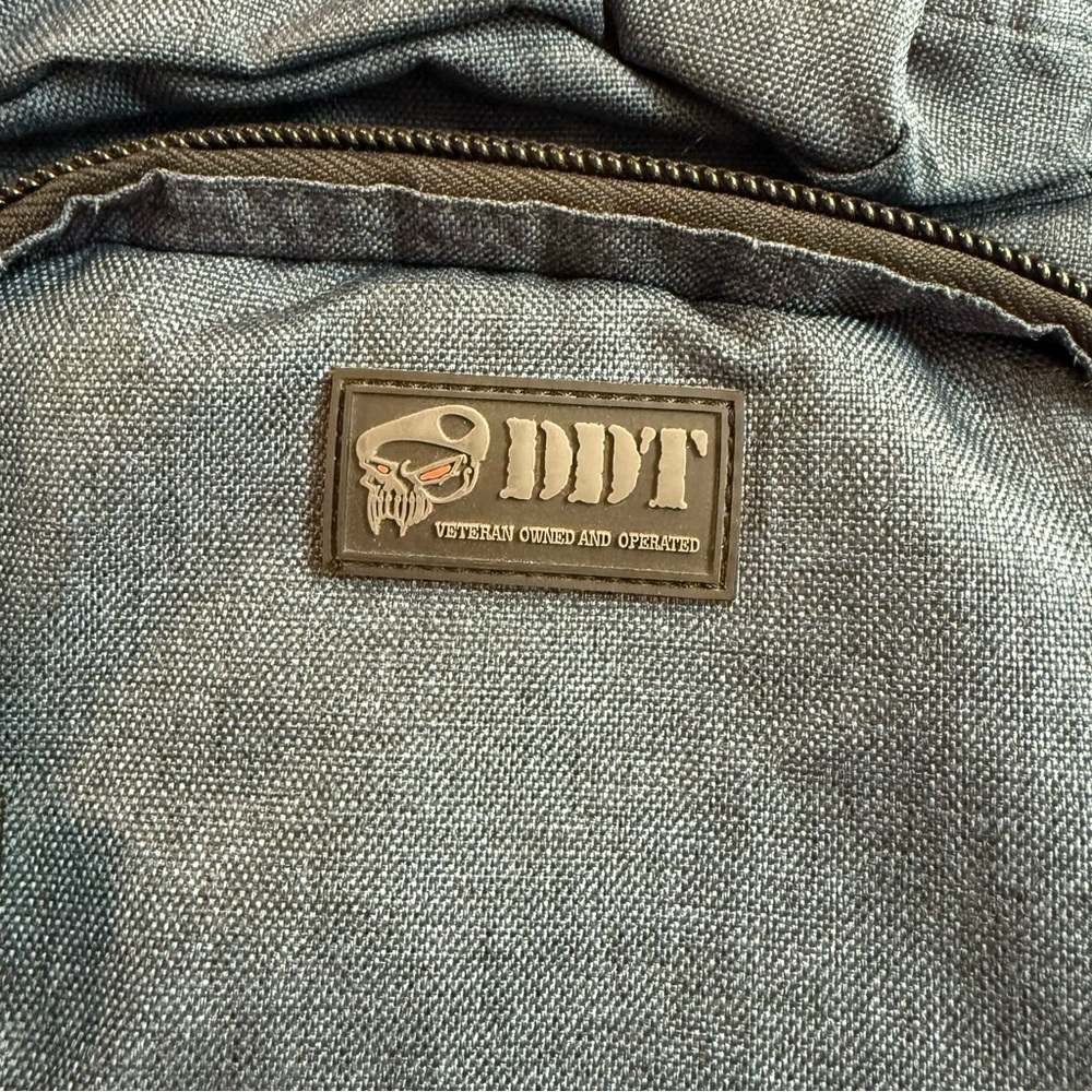 DDT drifter urban daypack backpack blue Death Dealer Tactical Vet owned - Picture 3 of 11